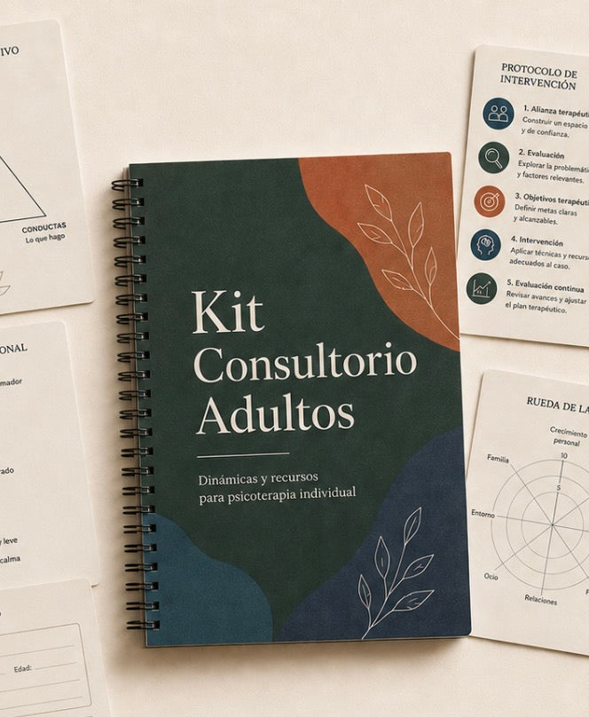 Kit Consultorio Adultos (Dinámicas y Recursos Clínicos)